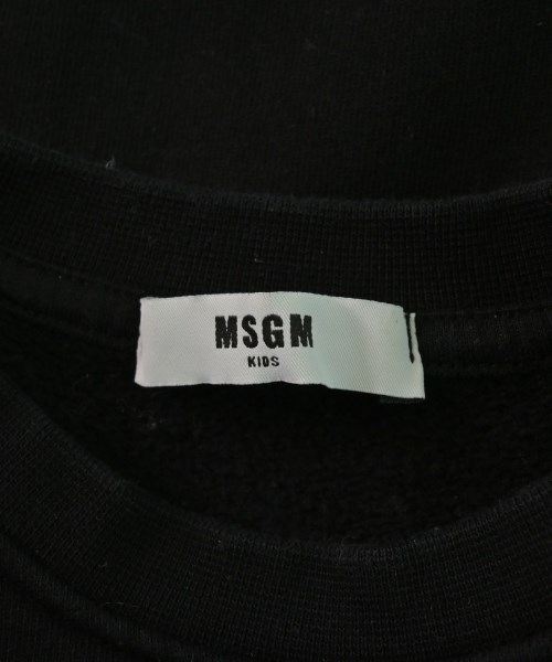 MSGM KIDS（エムエスジイエム　キッズ）Tシャツ・カットソー 黒 サイズ:150(13T-14T) キッズ/2200636754270