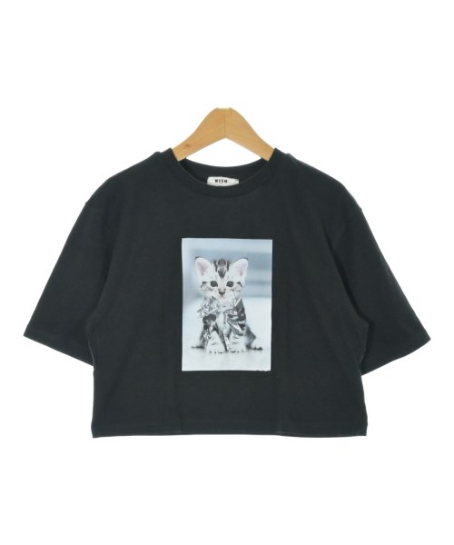 MSGM KIDS(エムエスジイエム　キッズ)Tシャツ・カットソー 黒 サイズ:140(11T-12T)/2200701461034