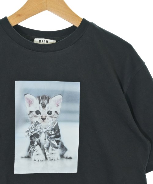 MSGM KIDS（エムエスジイエム　キッズ）Tシャツ・カットソー 黒 サイズ:140(11T-12T) キッズ/2200701461034