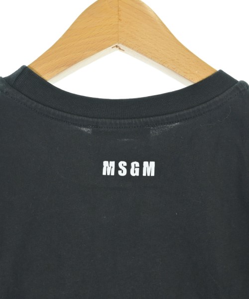 MSGM KIDS（エムエスジイエム　キッズ）Tシャツ・カットソー 黒 サイズ:140(11T-12T) キッズ/2200701461034
