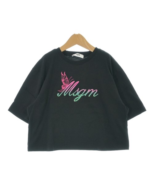 MSGM KIDS(エムエスジイエム　キッズ)Tシャツ・カットソー 黒 サイズ:150(13T-14T)/2200661516294