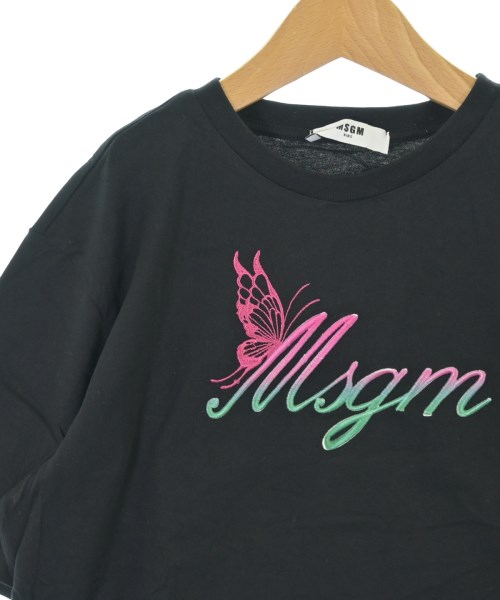 MSGM KIDS（エムエスジイエム　キッズ）Tシャツ・カットソー 黒 サイズ:150(13T-14T) キッズ/2200661516294