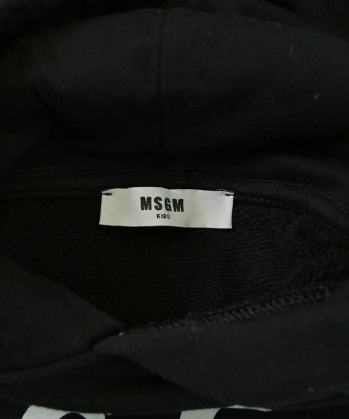 MSGM KIDS（エムエスジイエム　キッズ）パーカー 黒 サイズ:100(3T-4T) キッズ/2200688385026