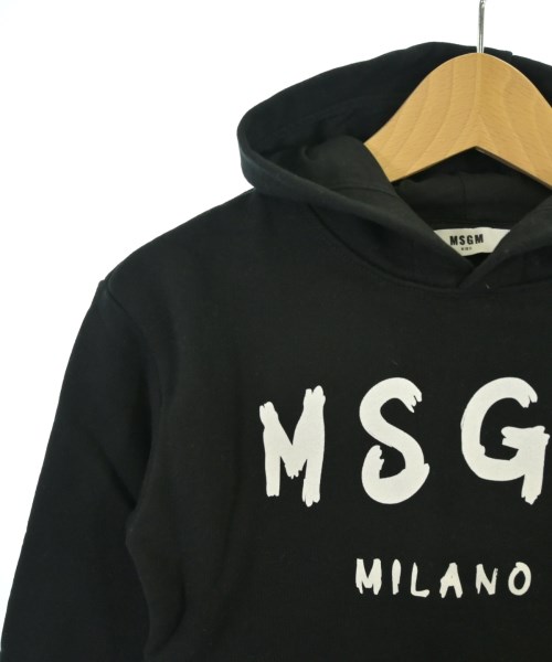 MSGM KIDS（エムエスジイエム　キッズ）パーカー 黒 サイズ:100(3T-4T) キッズ/2200688385026