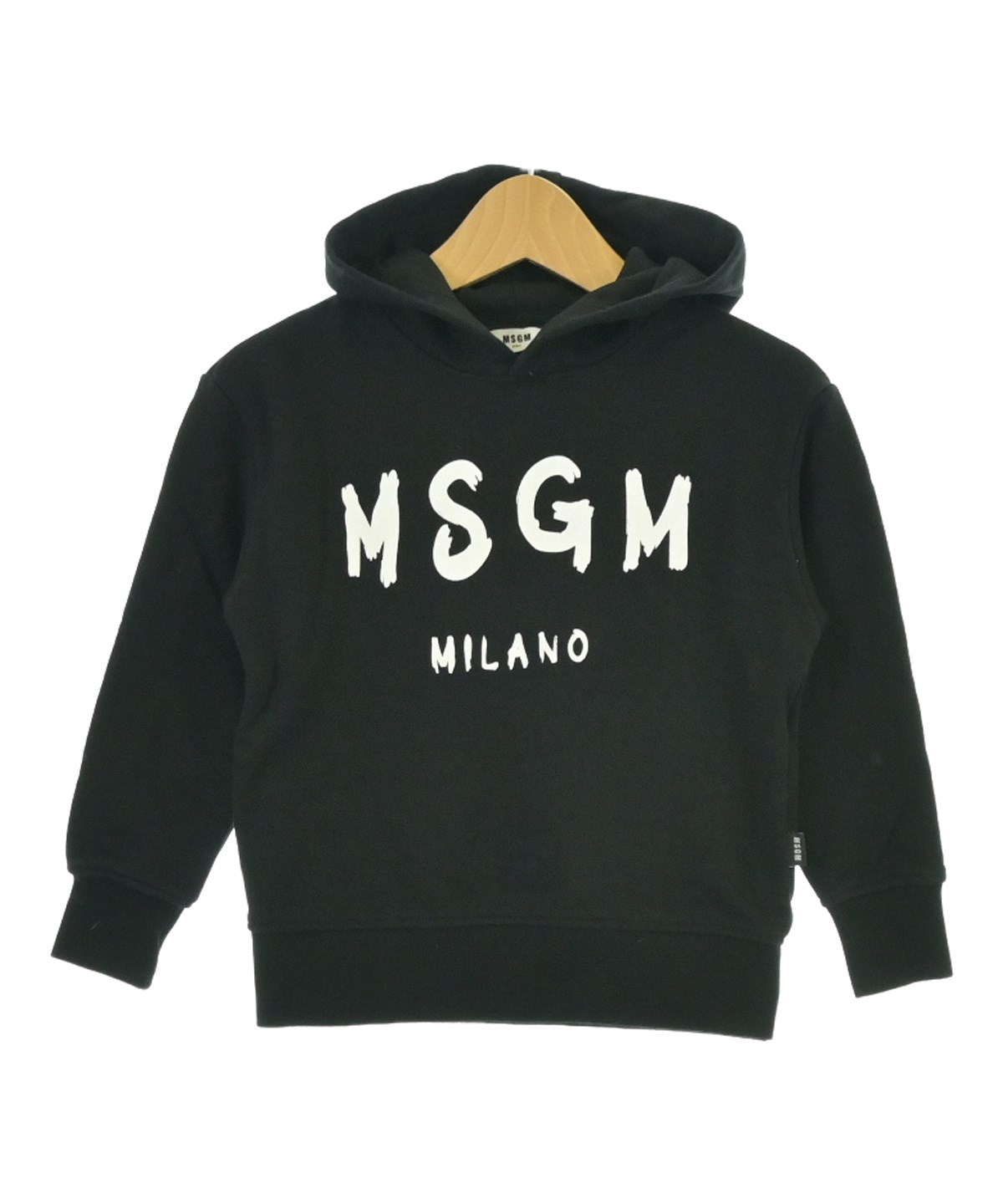 MSGM KIDS（エムエスジイエム キッズ）パーカー 黒 サイズ:100(3T-4T 