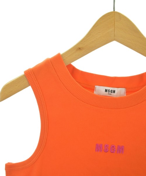 MSGM KIDS（エムエスジイエム　キッズ）Tシャツ・カットソー オレンジ サイズ:140(11T-12T) キッズ/2200688536053