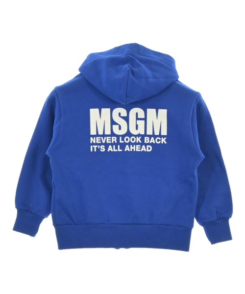 MSGM KIDS（エムエスジイエム　キッズ）Tシャツ・カットソー 青 サイズ:100(3T-4T) キッズ/2200685312032
