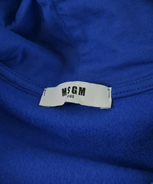 MSGM KIDS（エムエスジイエム　キッズ）Tシャツ・カットソー 青 サイズ:100(3T-4T) キッズ/2200685312032