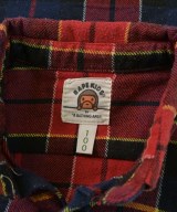 BAPE KIDS（ベイプキッズ）シャツ 赤 サイズ:100(3T-4T) キッズ/2200644464093