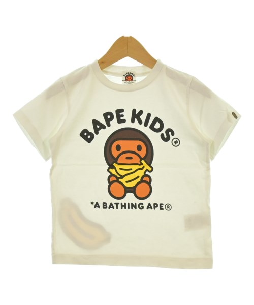 BAPE KIDS(ベイプキッズ)Tシャツ・カットソー 白 サイズ:110(5T-6T)/2200644464123