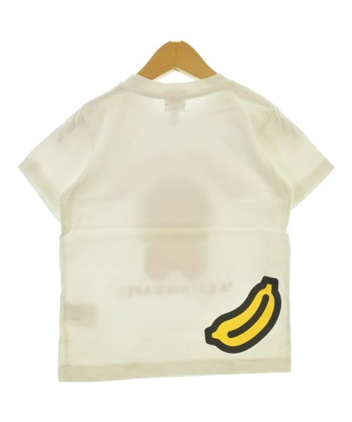 BAPE KIDS（ベイプキッズ）Tシャツ・カットソー 白 サイズ:110(5T-6T) キッズ/2200644464123
