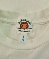 BAPE KIDS（ベイプキッズ）Tシャツ・カットソー 白 サイズ:110(5T-6T) キッズ/2200644464123