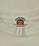 BAPE KIDS（ベイプキッズ）Tシャツ・カットソー 白 サイズ:100(3T-4T) キッズ/2200644464130