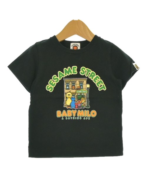 BAPE KIDS(ベイプキッズ)Tシャツ・カットソー 黒 サイズ:90(24M)/2200644464154