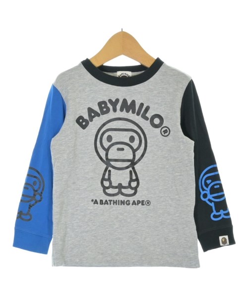 BAPE KIDS(ベイプキッズ)Tシャツ・カットソー グレー サイズ:110(5T-6T)/2200699316224
