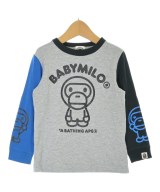 BAPE KIDS（ベイプキッズ）Tシャツ・カットソー グレー サイズ:110(5T-6T) キッズ/2200699316224