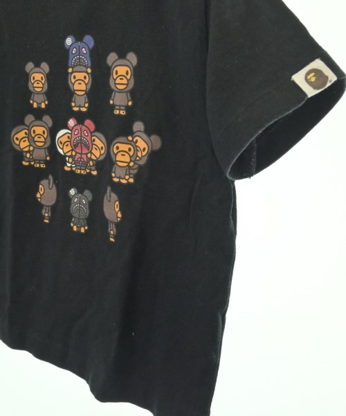 BAPE KIDS（ベイプキッズ）Tシャツ・カットソー 黒 サイズ:110(5T-6T) キッズ/2200709701101