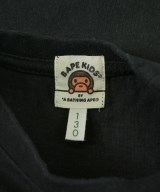 BAPE KIDS（ベイプキッズ）Tシャツ・カットソー 黒 サイズ:110(5T-6T) キッズ/2200709701149