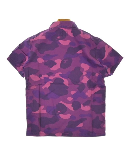 BAPE KIDS（ベイプキッズ）シャツ 紫 サイズ:120(7T-8T) キッズ/2200687457151