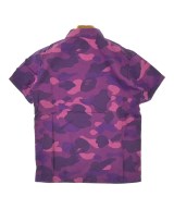 BAPE KIDS（ベイプキッズ）シャツ 紫 サイズ:120(7T-8T) キッズ/2200687457151