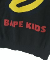 BAPE KIDS（ベイプキッズ）ニット 黒 サイズ:-(130cm位) キッズ/2200691651231