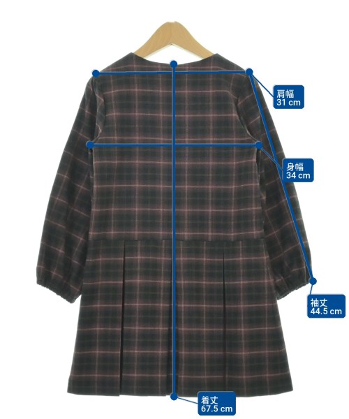 ROPE PICNIC KIDS（ロペピクニックキッズ）ワンピース（その他） 黒 サイズ:130(9T-10T) キッズ/2200712022118