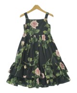 DOLCE&GABBANA（ドルチェアンドガッバーナ）ワンピース（その他） 黒 サイズ:110(5T-6T) キッズ/2200691578118