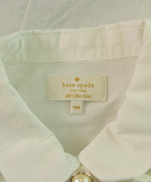 kate spade new york（ケイトスペードニューヨーク）シャツ 白 サイズ:140(11T-12T) キッズ/2200642122018