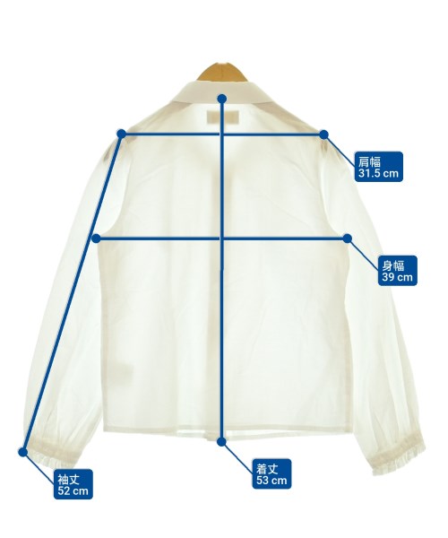 kate spade new york（ケイトスペードニューヨーク）シャツ 白 サイズ:140(11T-12T) キッズ/2200642122018