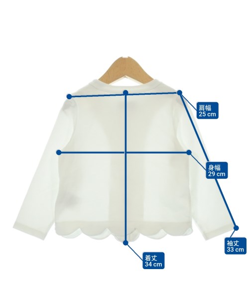 kate spade new york（ケイトスペードニューヨーク）Tシャツ・カットソー 白 サイズ:100(3T-4T) キッズ/2200613126359