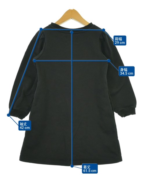 kate spade new york（ケイトスペードニューヨーク）ワンピース（その他） 黒 サイズ:120(7T-8T) キッズ/2200631486015