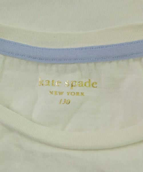 kate spade new york（ケイトスペードニューヨーク）Tシャツ・カットソー 白 サイズ:130(9T-10T) キッズ/2200655630364