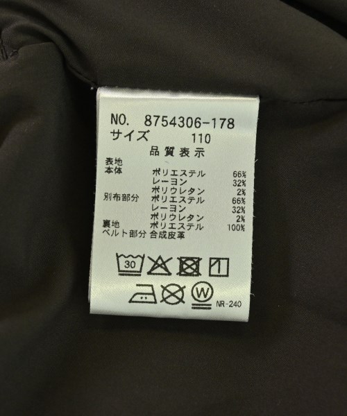 kate spade new york（ケイトスペードニューヨーク）ワンピース（その他） 茶 サイズ:110(5T-6T) キッズ/2200688108076