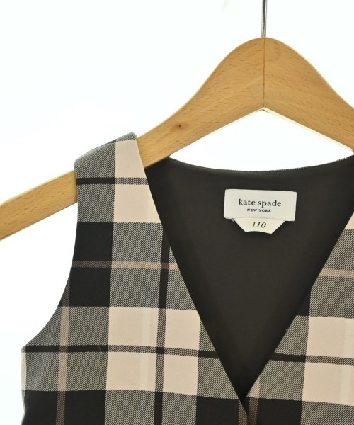 kate spade new york（ケイトスペードニューヨーク）ワンピース（その他） 茶 サイズ:110(5T-6T) キッズ/2200688108076