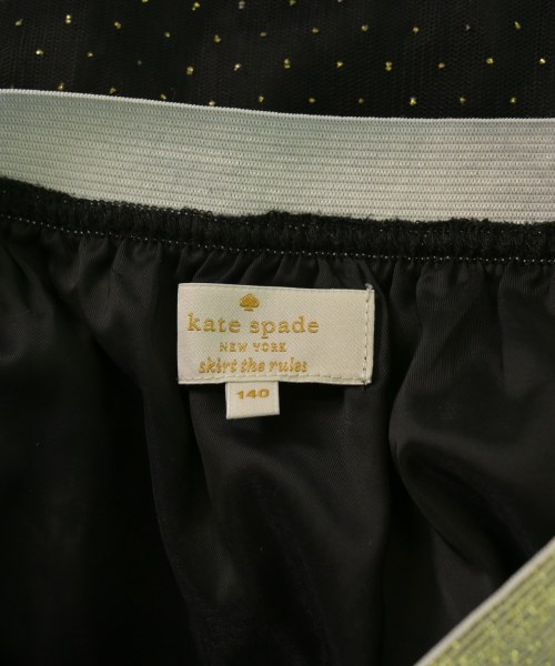 kate spade new york（ケイトスペードニューヨーク）スカート（その他） 黒 サイズ:140(11T-12T) キッズ/2200643719316