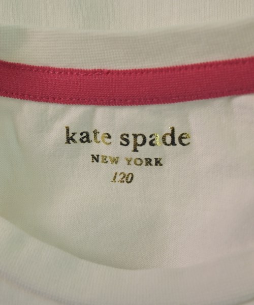 kate spade new york（ケイトスペードニューヨーク）Tシャツ・カットソー 白 サイズ:120(7T-8T) キッズ/2200631396031