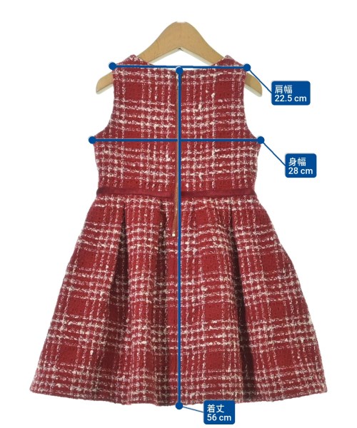 kate spade new york（ケイトスペードニューヨーク）ワンピース（その他） 赤 サイズ:110(5T-6T) キッズ/2200685312018