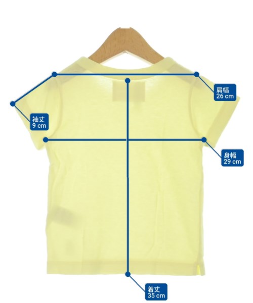 FORK&SPOON（フォークアンドスプーン）Tシャツ・カットソー 黄 サイズ:90(24M) キッズ/2200698803251