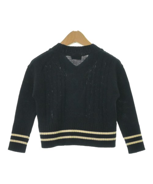 quoti use fith（クゥオティ　ユース　フィス）ニット 紺 サイズ:100(3T-4T) キッズ/2200452103023