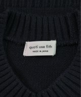 quoti use fith（クゥオティ　ユース　フィス）ニット 紺 サイズ:100(3T-4T) キッズ/2200452103023
