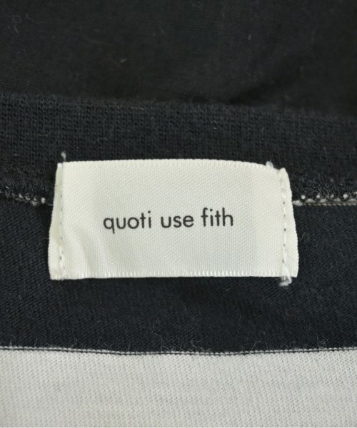 quoti use fith（クゥオティ　ユース　フィス）ワンピース（その他） 黒 サイズ:100(3T-4T) キッズ/2200698803114