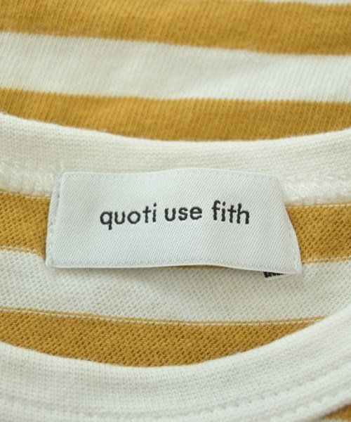 quoti use fith（クゥオティ　ユース　フィス）Tシャツ・カットソー 茶 サイズ:130(9T-10T) キッズ/2200663203079
