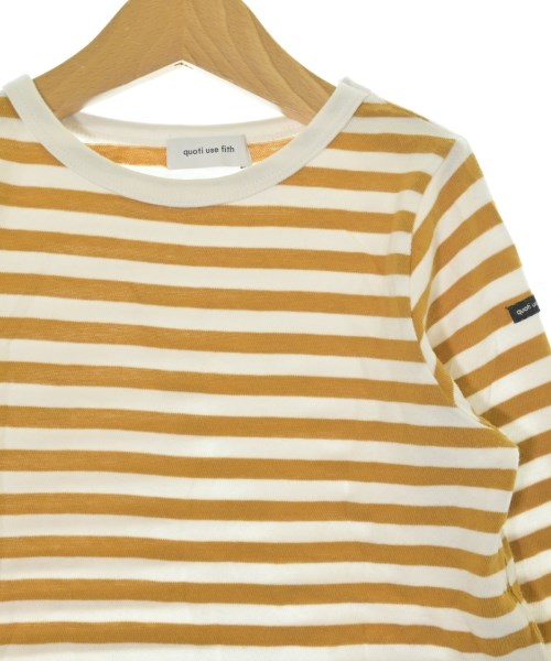 quoti use fith（クゥオティ　ユース　フィス）Tシャツ・カットソー 茶 サイズ:130(9T-10T) キッズ/2200663203079