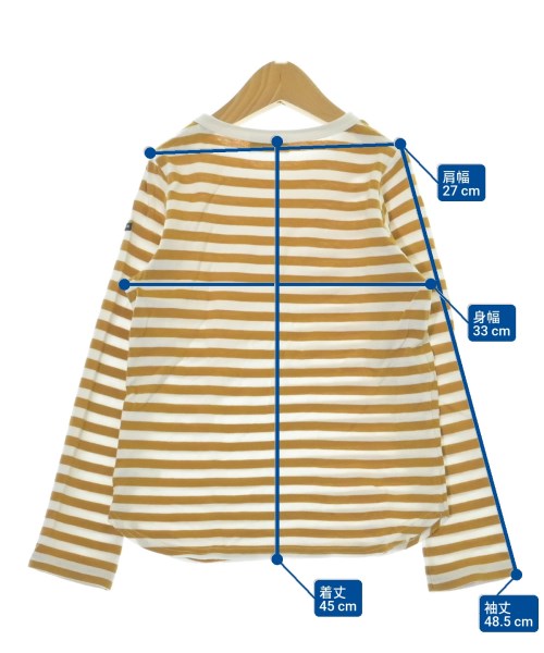 quoti use fith（クゥオティ　ユース　フィス）Tシャツ・カットソー 茶 サイズ:130(9T-10T) キッズ/2200663203079