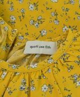 quoti use fith（クゥオティ　ユース　フィス）ワンピース（その他） 黄 サイズ:130(9T-10T) キッズ/2200663203178