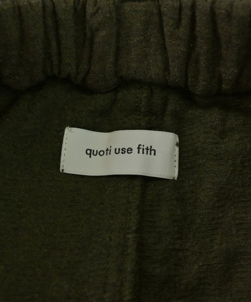 quoti use fith（クゥオティ　ユース　フィス）スカート（その他） カーキ サイズ:130(9T-10T) キッズ/2200663203369