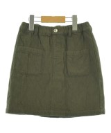 quoti use fith（クゥオティ　ユース　フィス）スカート（その他） カーキ サイズ:130(9T-10T) キッズ/2200663203369