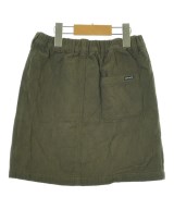 quoti use fith（クゥオティ　ユース　フィス）スカート（その他） カーキ サイズ:130(9T-10T) キッズ/2200663203369