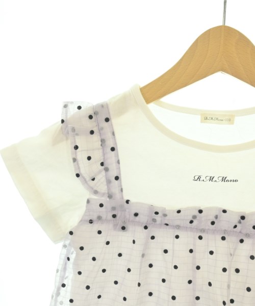 R.M.mono（ラグマートモノ）Tシャツ・カットソー 紫 サイズ:110(5T-6T) キッズ/2200714300078