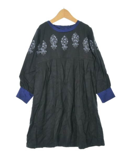 zuppa di zucca（ズッパディズッカ）ワンピース（その他） 黒 サイズ:130(9T-10T) キッズ/2200700153657